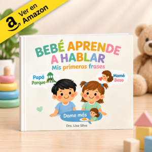 BEBÉ APRENDE A HABLAR: Mis primeras frases – Libro educativo ilustrado con más de 50 frases para estimular el lenguaje temprano y la comunicación de tu bebé