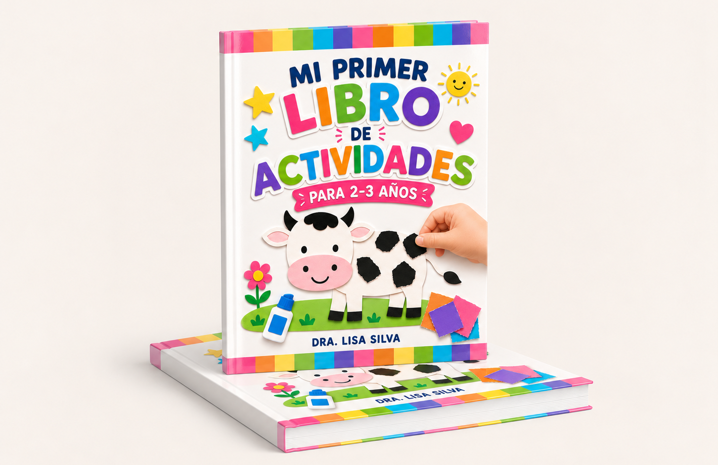 Mi Primer Gran Libro de Actividades para 2–3 Años: Más de 50 actividades para rasgar, pegar, colorear, comparar, contar y desarrollar habilidades - Imagen 8