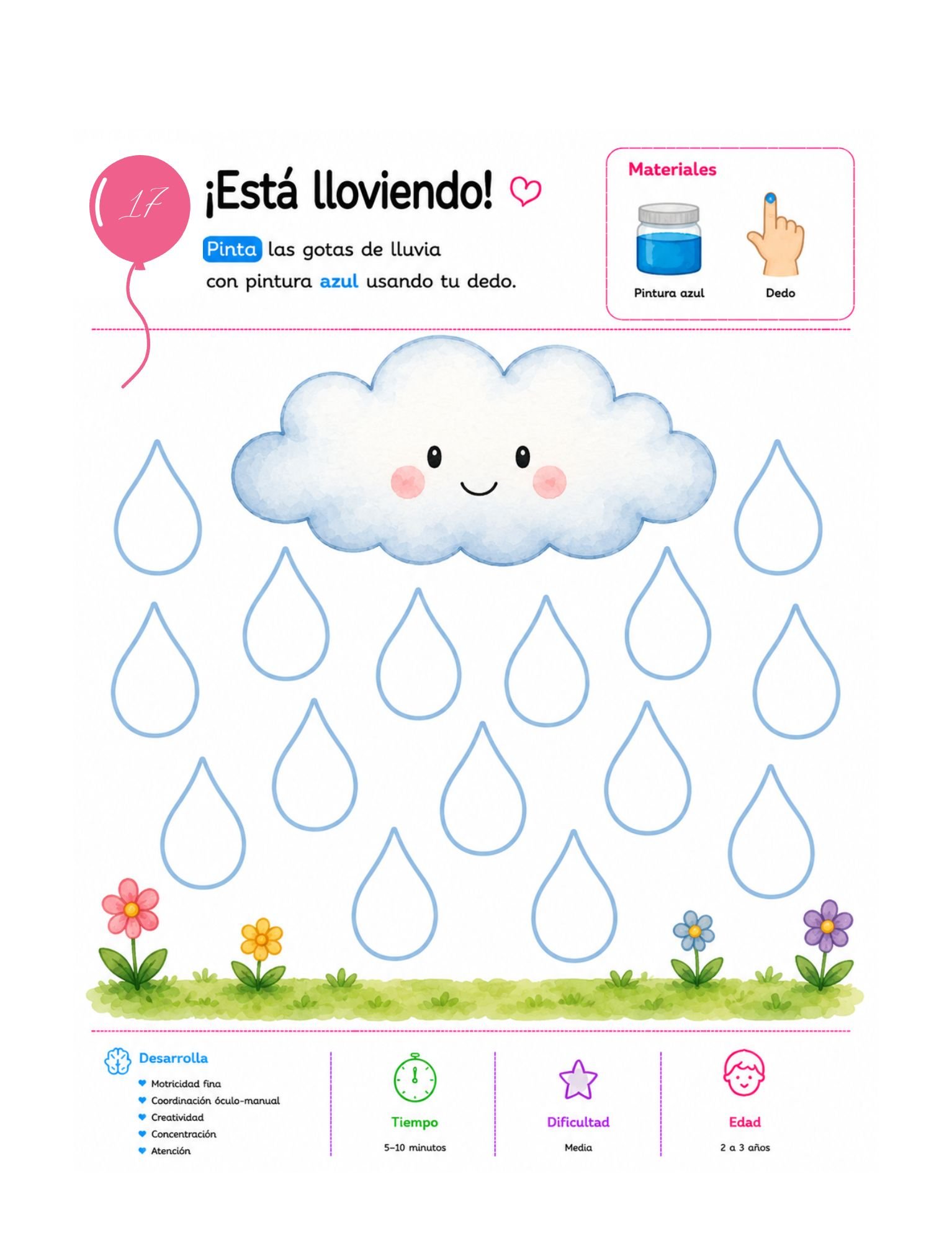 Mi Primer Gran Libro de Actividades para 2–3 Años: Más de 50 actividades para rasgar, pegar, colorear, comparar, contar y desarrollar habilidades - Imagen 7