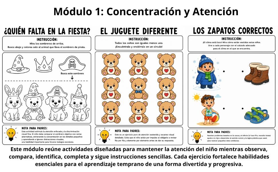 Prepara a tu hijo para el colegio: 200 actividades para desarrollar las habilidades clave que los niños de 3 a 5 años necesitan para iniciar el colegio con seguridad y confianza - Imagen 2
